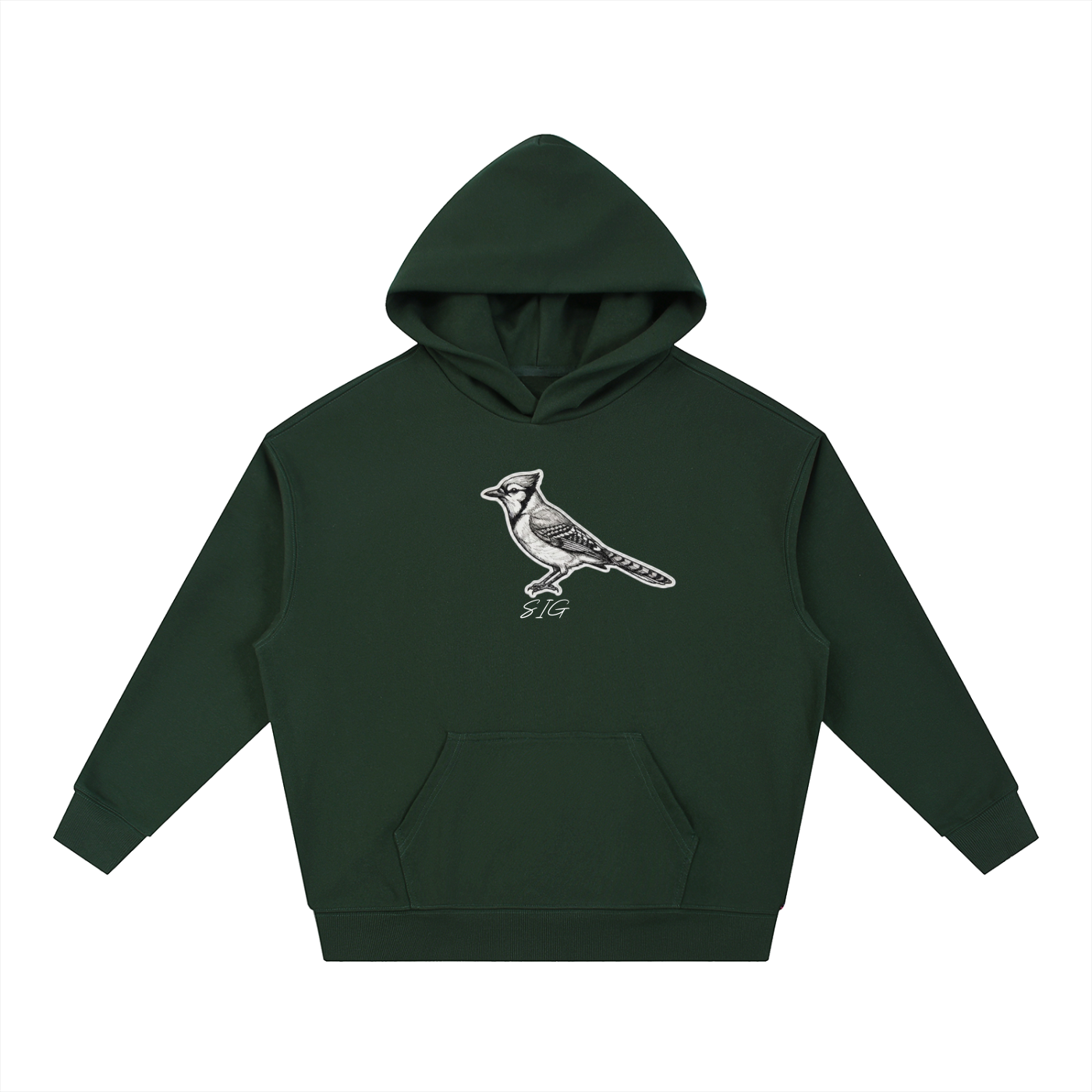 Essential Boxy Heavyweight Drop-Shoulder Hoodie