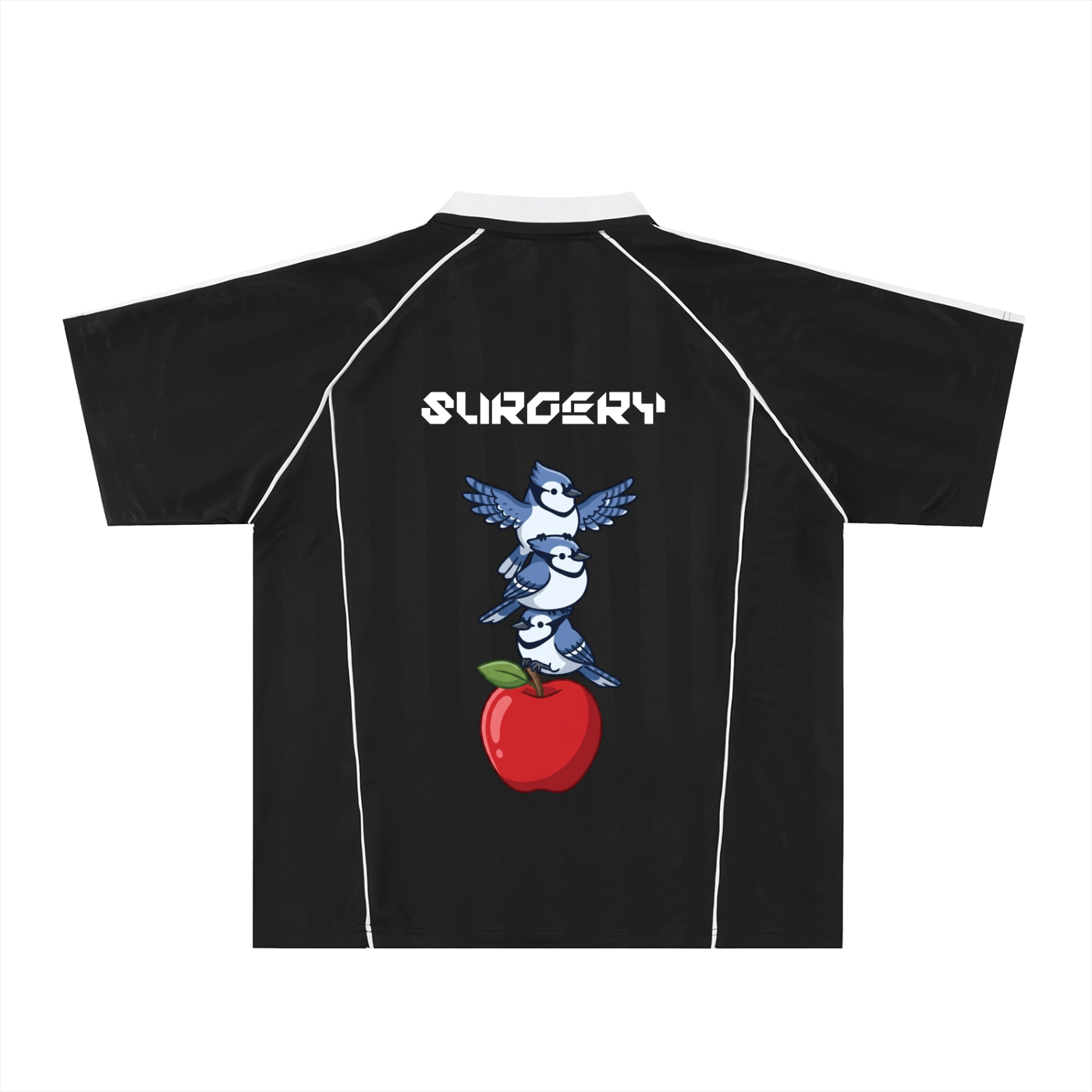Shadow Stripe Collared Soccer Jersey