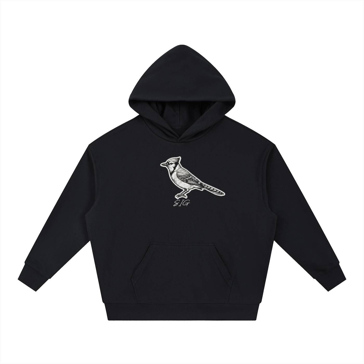 Essential Boxy Heavyweight Drop-Shoulder Hoodie