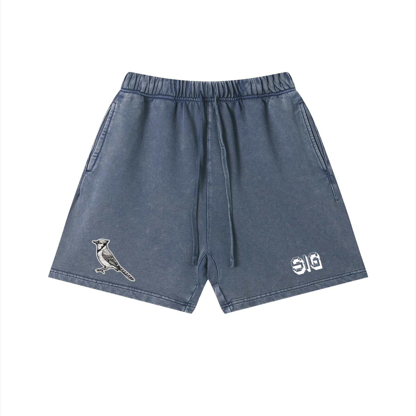Unisex Vintage Wash Cotton Shorts