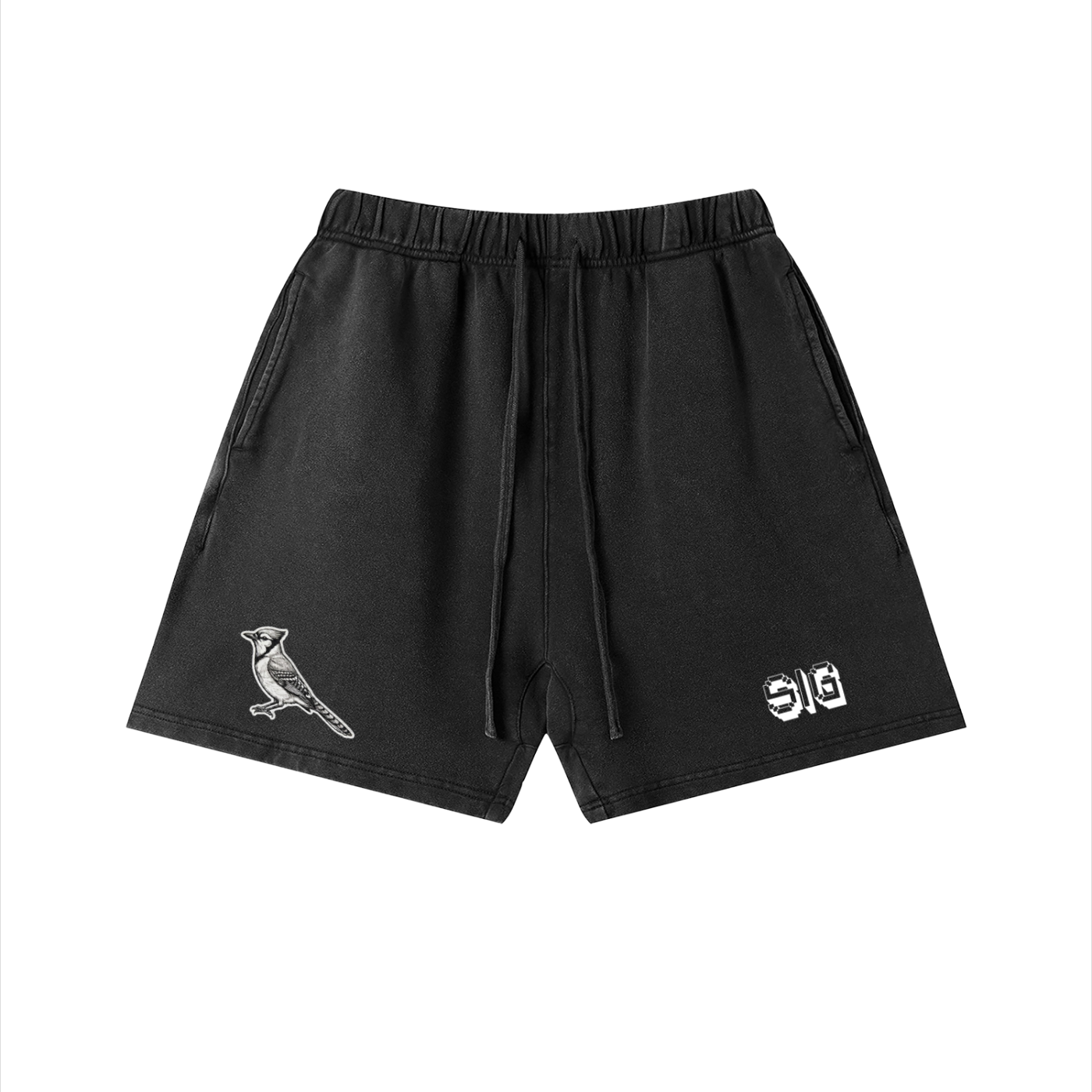 Unisex Vintage Wash Cotton Shorts
