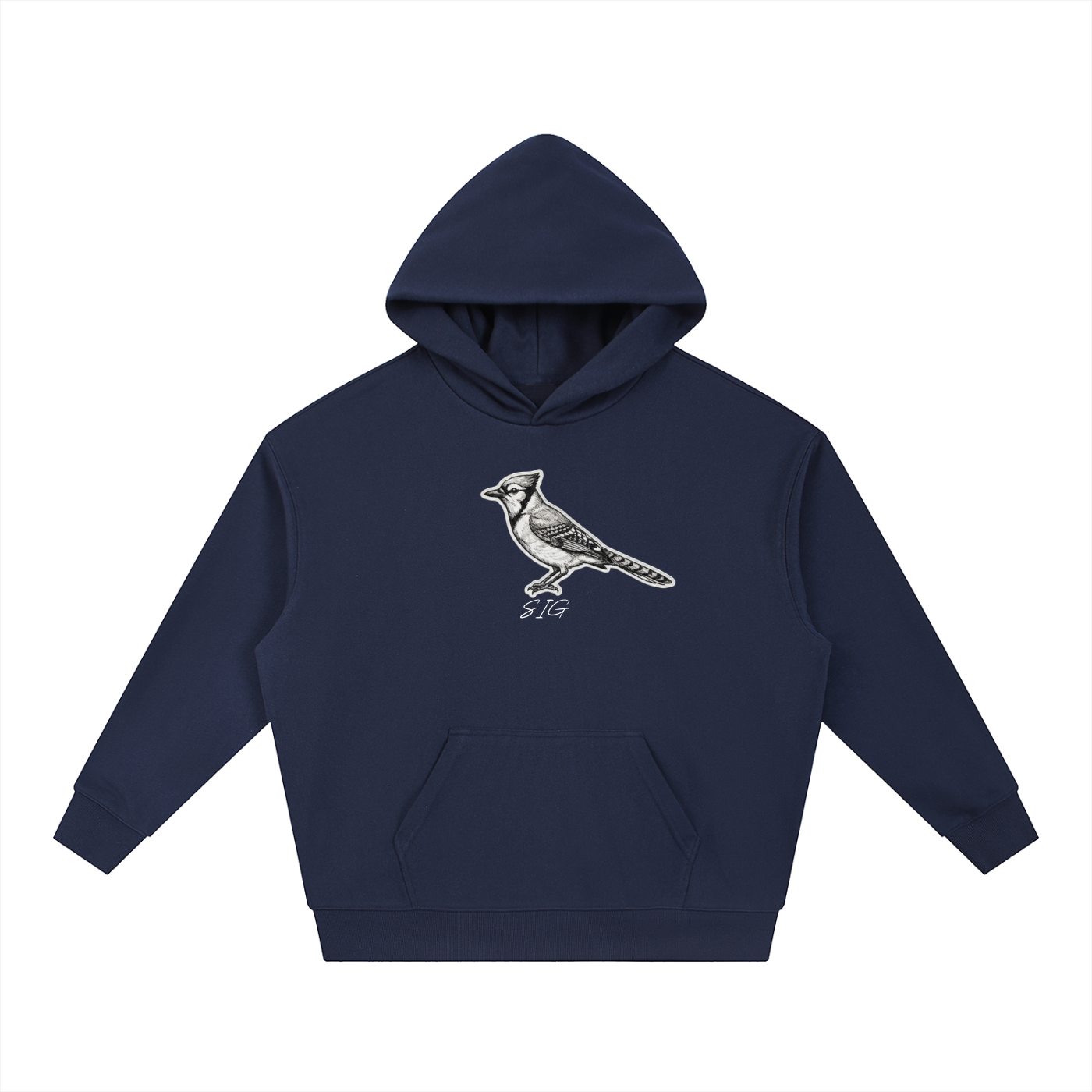 Essential Boxy Heavyweight Drop-Shoulder Hoodie